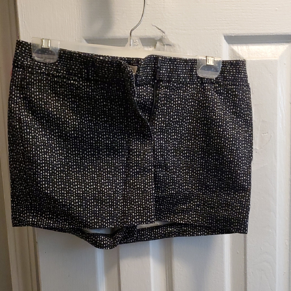 Lila Rose Black and White Streatch  Shorts